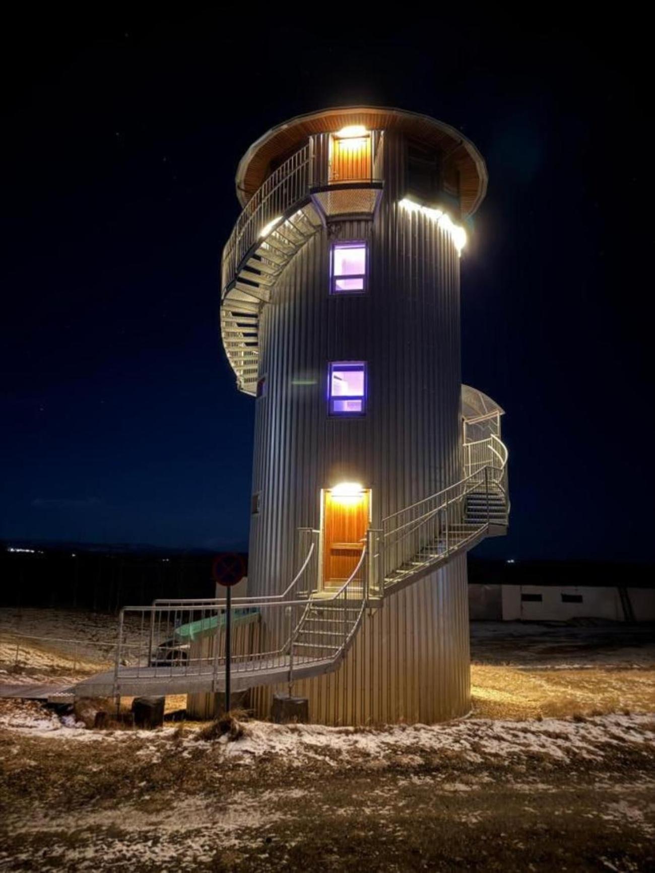 Klettar Tower Iceland فلودير المظهر الخارجي الصورة